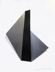 Teodosio Magnoni, Senza titolo, 2014, Acciaio inox e vernice