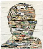 Umberto Manzo, Senza titolo, 2007, oil and cera on canvas montata on legno