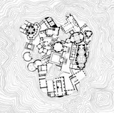 Gianni Pettena, Nature vs Architecture, 2012, disegno a ink on paper