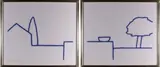 Tino Stefanoni, Disegno 544 / Disegno 545; Due elementi indivisibili