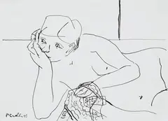 Renato Birolli, Nudo, 1943