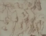 Fausto Pirandello, Nudi e cavalli