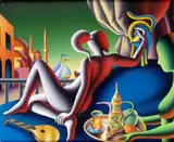 Mark Kostabi, Purrsian, 2009