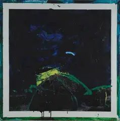 Come terra by Mario Schifano, 1988, Sul verso: firma e titolo. Certificato Fondazione Mario Schifano, offered May 2016