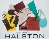 Halston advertising campaign by Andy Warhol, 1982, offered May 2016