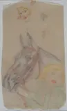 Aurelio Bertiglia, Donna con cavallo