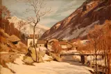 Luigi Calderini, Primavera in Val di Lanzo, 1944