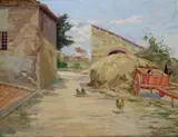 Arturo Pagliai, Aia con carro