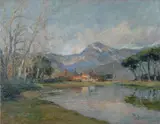 Oreste Paltrinieri, Le Focette-Pietrasanta, 1950