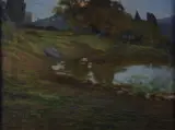 Augusto Bastianini, Paesaggio "Malinconia", 1908