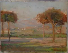Paesaggio by Emo Curugnani, offered Apr 2016