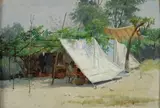 Giacomo Mantegazza, Accampamento