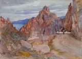 Gustave Krafft, Piana di Corsica, 1906