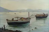 Alfonso Simonetti, Barconi in mare