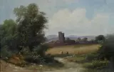 Henry Marko', Paesaggio con figure