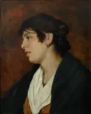 Federico Zandomeneghi, Ritratto di popolana