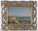 Fabio Borbottoni, Veduta dell'antico porto di Livorno