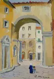 Rodolfo Marma, Piazza dei Rossi