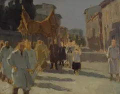 Arturo Panizzi, Processione
