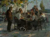 Ovidio Gragnoli, Giocatori di carte