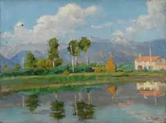 Paesaggio by Giuseppe Rossi, offered Feb 2016