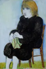 Donna seduta by Bruno Caruso, offered Feb 2016