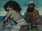 Fausto Maria Liberatore, Il pittore e la modella