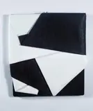 Cesare Berlingeri, Bianco e nero piegato