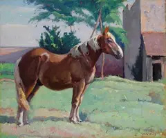 Cavallo all'aperto by Giulio Cesare Vinzio, offered Feb 2016