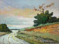 Strada al mare by Gino Romiti, offered Feb 2016