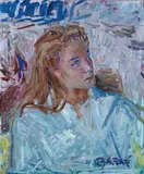 Ritratto di ragazza by Paulo Ghiglia, offered Feb 2016