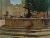 Giuseppe Fraschetti, La fontana di Piazza S.Spirito