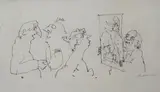 Il quadro by Mino Maccari, 1964, offered Feb 2016