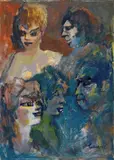 Volti by Mino Maccari, offered Feb 2016