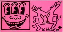 Untitled by Keith Haring, 1982, offered Feb 2016