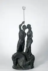 Poseidone e Athena by Aligi Sassu, offered Dec 2015