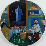 La nave misteriosa by Antonio Possenti, 1993, autentica on foto Archivio Antonio Possenti, offered Dec 2015