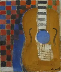 Bruno Saetti, Natura morta con chitarra