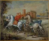 Giorgio de Chirico, Due cavalli