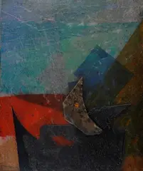 Senza titolo by Roberto Crippa, Sul verso: firma; timbro Galleria d'Arte Moderna Sangallo, offered Dec 2015