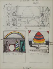 Studi by Lucio Del Pezzo, 1981, offered Dec 2015