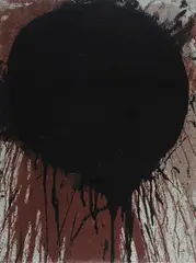 K Mark/Reb by Hermann Nitsch, 2002, Sul verso: firma, offered Dec 2015