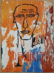 Identikit by Rotella, 1993, offered Dec 2015
