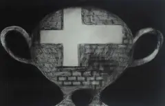 Crucible by Francesco Clemente, 1990, Sul verso: etichetta Anthony d'Offay, offered Dec 2015