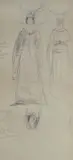Moses Levy, Studio per costume, Indicazioni per colori da usare nella composizione.