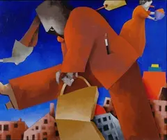 Oltremare by Emilio Tadini, 1992, offered Jul 2015