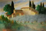 Paesaggio by Nino Tirinnanzi, 1987, offered Jul 2015