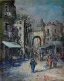 Roberto Carignani, Vita a Napoli