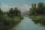 Francesco Capuano, Paesaggio con torrente