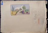 Enrico Bettarini, Riposo durante la fuga in egitto e bozzetto